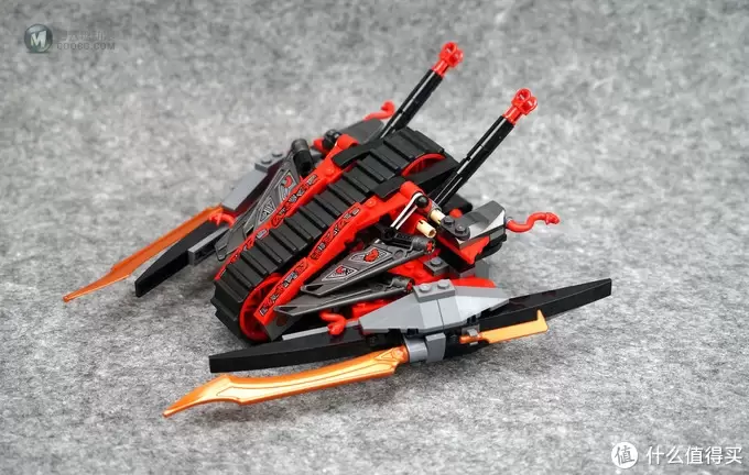 人仔就已经值回票价:LEGO乐高 70624 NINJAGO 幻影忍者系列 红蛇投石履带战车 开箱 人仔就已经值回票价:LEGO乐高 70624 NINJAGO 幻影忍者系列 红蛇投石履带战车 开箱