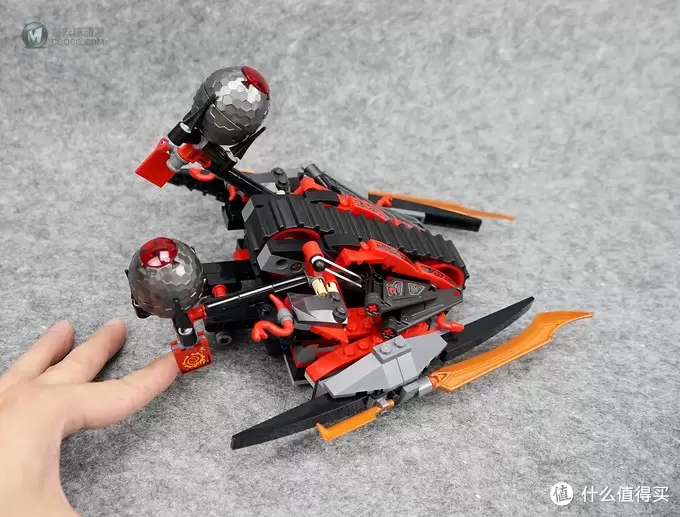 人仔就已经值回票价:LEGO乐高 70624 NINJAGO 幻影忍者系列 红蛇投石履带战车 开箱 人仔就已经值回票价:LEGO乐高 70624 NINJAGO 幻影忍者系列 红蛇投石履带战车 开箱