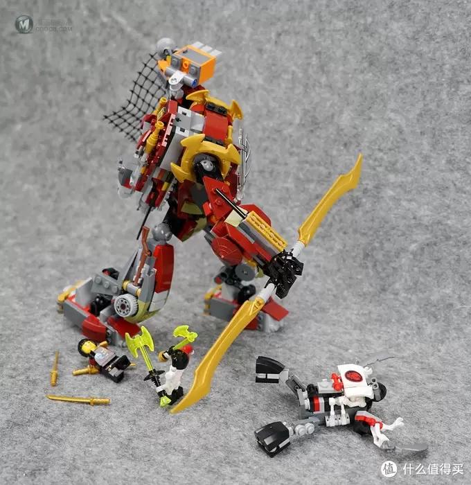 差点被官图坑了:实物更好看的LEGO 乐高 Ninjago系列 赏金猎人战斗机甲 70592 差点被官图坑了:实物更好看的LEGO 乐高 Ninjago系列 赏金猎人战斗机甲 70592