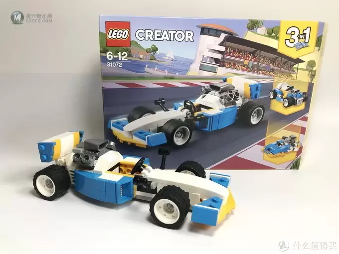 LEGO 乐高 创意百变组 31072 雷霆赛车开箱 LEGO 乐高 创意百变组 31072 雷霆赛车开箱
