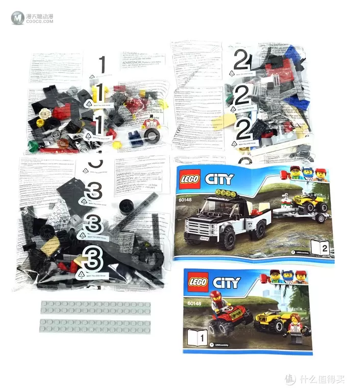 物超所值:LEGO乐高 60148 城市组 City 全地形车赛车队详细评测 物超所值:LEGO乐高 60148 城市组 City 全地形车赛车队详细评测