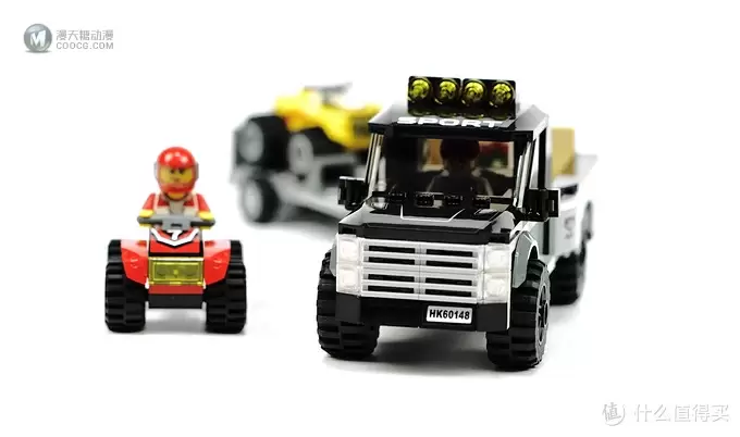 物超所值:LEGO乐高 60148 城市组 City 全地形车赛车队详细评测 物超所值:LEGO乐高 60148 城市组 City 全地形车赛车队详细评测