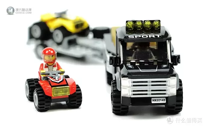 物超所值:LEGO乐高 60148 城市组 City 全地形车赛车队详细评测 物超所值:LEGO乐高 60148 城市组 City 全地形车赛车队详细评测