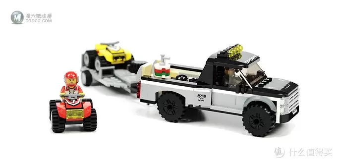 物超所值:LEGO乐高 60148 城市组 City 全地形车赛车队详细评测 物超所值:LEGO乐高 60148 城市组 City 全地形车赛车队详细评测