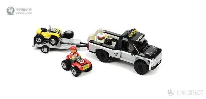 物超所值:LEGO乐高 60148 城市组 City 全地形车赛车队详细评测 物超所值:LEGO乐高 60148 城市组 City 全地形车赛车队详细评测