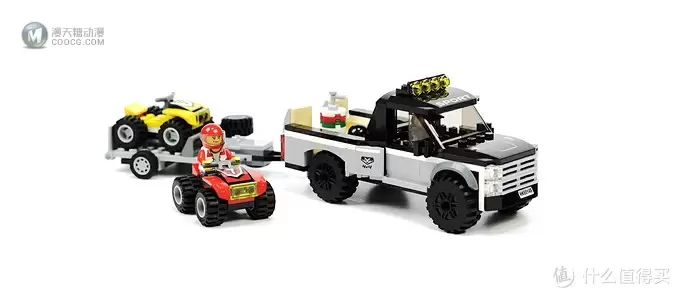 物超所值:LEGO乐高 60148 城市组 City 全地形车赛车队详细评测 物超所值:LEGO乐高 60148 城市组 City 全地形车赛车队详细评测