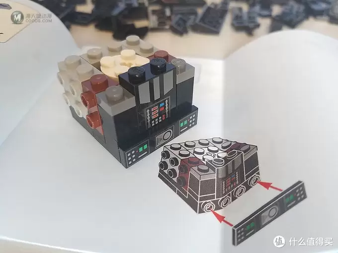 何以解忧,有我乐高 篇八:LEGO 乐高 BrickHeadz方头仔 41619 黑武士达斯·维德 尝鲜 何以解忧,有我乐高 篇八:LEGO 乐高 BrickHeadz方头仔 41619 黑武士达斯·维德 尝鲜