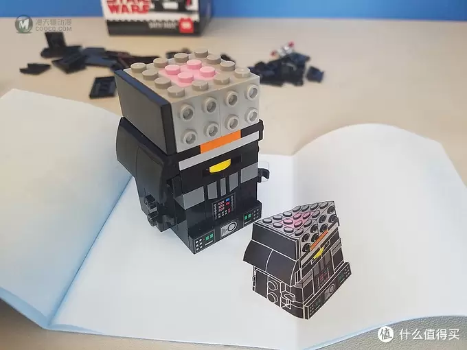 何以解忧,有我乐高 篇八:LEGO 乐高 BrickHeadz方头仔 41619 黑武士达斯·维德 尝鲜 何以解忧,有我乐高 篇八:LEGO 乐高 BrickHeadz方头仔 41619 黑武士达斯·维德 尝鲜