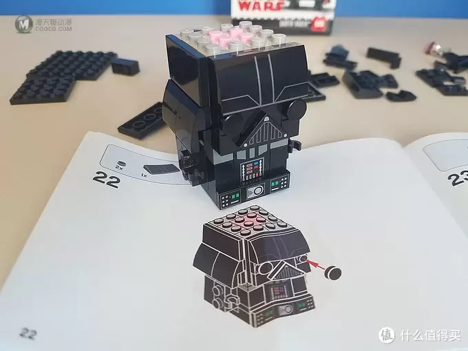 何以解忧,有我乐高 篇八:LEGO 乐高 BrickHeadz方头仔 41619 黑武士达斯·维德 尝鲜 何以解忧,有我乐高 篇八:LEGO 乐高 BrickHeadz方头仔 41619 黑武士达斯·维德 尝鲜