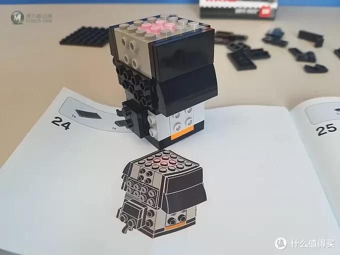 何以解忧,有我乐高 篇八:LEGO 乐高 BrickHeadz方头仔 41619 黑武士达斯·维德 尝鲜 何以解忧,有我乐高 篇八:LEGO 乐高 BrickHeadz方头仔 41619 黑武士达斯·维德 尝鲜