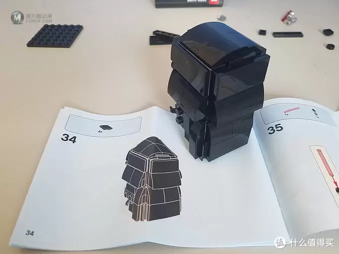 何以解忧,有我乐高 篇八:LEGO 乐高 BrickHeadz方头仔 41619 黑武士达斯·维德 尝鲜 何以解忧,有我乐高 篇八:LEGO 乐高 BrickHeadz方头仔 41619 黑武士达斯·维德 尝鲜