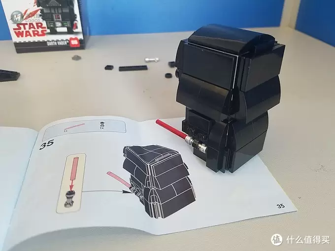 何以解忧,有我乐高 篇八:LEGO 乐高 BrickHeadz方头仔 41619 黑武士达斯·维德 尝鲜 何以解忧,有我乐高 篇八:LEGO 乐高 BrickHeadz方头仔 41619 黑武士达斯·维德 尝鲜
