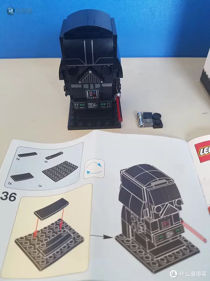何以解忧,有我乐高 篇八:LEGO 乐高 BrickHeadz方头仔 41619 黑武士达斯·维德 尝鲜 何以解忧,有我乐高 篇八:LEGO 乐高 BrickHeadz方头仔 41619 黑武士达斯·维德 尝鲜