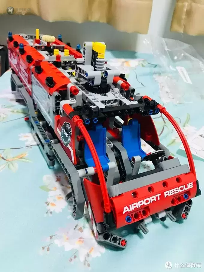 有趣的非旗舰—LEGO 乐高 42068 机场救援车拼装记录(含电机加装) 有趣的非旗舰—LEGO 乐高 42068 机场救援车拼装记录(含电机加装)