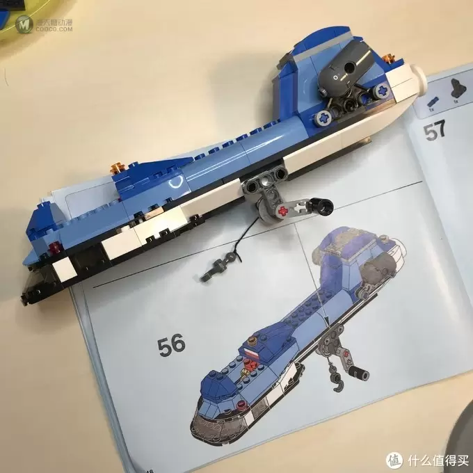 乐高这个大坑 篇四十六:#全民分享季#Lego Creation 31049 双螺旋翼直升机 乐高这个大坑 篇四十六:#全民分享季#Lego Creation 31049 双螺旋翼直升机