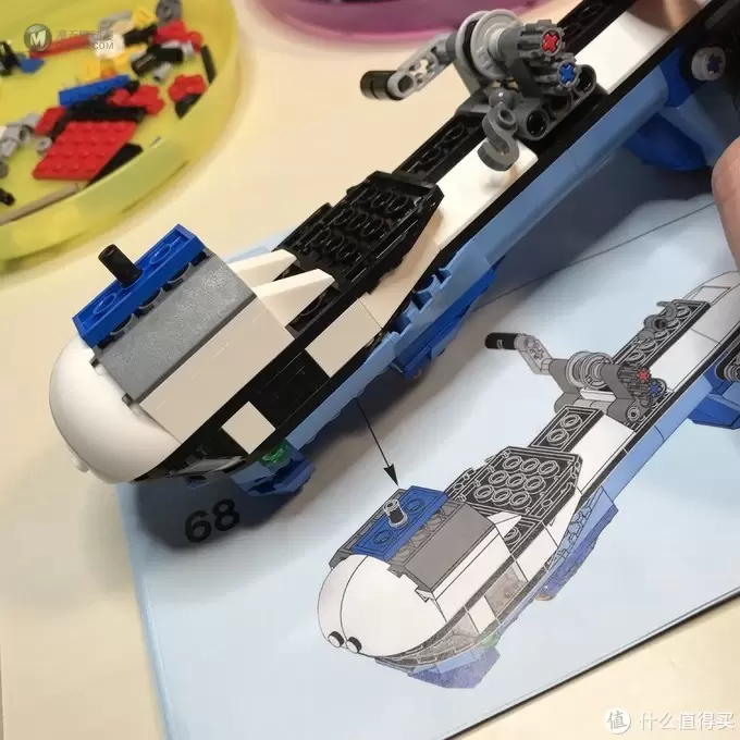 乐高这个大坑 篇四十六:#全民分享季#Lego Creation 31049 双螺旋翼直升机 乐高这个大坑 篇四十六:#全民分享季#Lego Creation 31049 双螺旋翼直升机