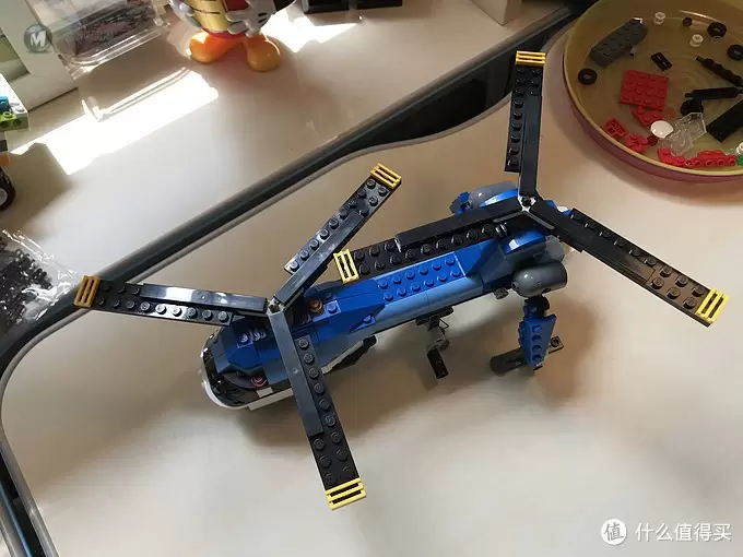 乐高这个大坑 篇四十六:#全民分享季#Lego Creation 31049 双螺旋翼直升机 乐高这个大坑 篇四十六:#全民分享季#Lego Creation 31049 双螺旋翼直升机