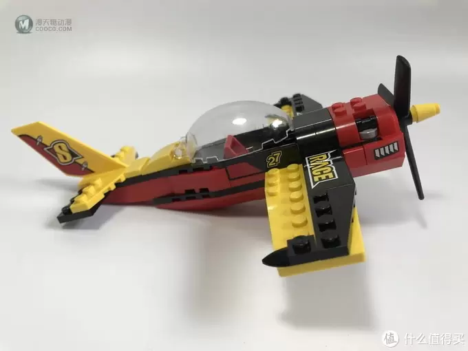 #全民分享季#LEGO 乐高 拼拼乐 城市系列 60144 竞赛飞机 #全民分享季#LEGO 乐高 拼拼乐 城市系列 60144 竞赛飞机