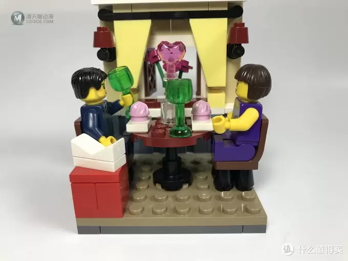#全民分享季#LEGO 乐高 拼拼乐 求婚送礼好选择 40120 情人节的晚餐 #全民分享季#LEGO 乐高 拼拼乐 求婚送礼好选择 40120 情人节的晚餐