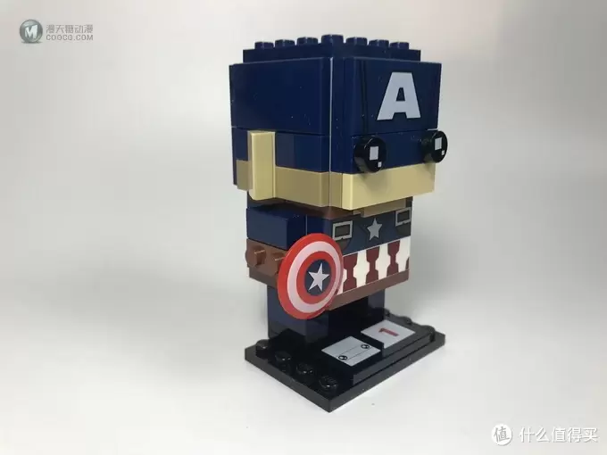 #剁主计划-北京# LEGO 乐高 拼拼乐:萌萌的大头 41589 美国队长 #剁主计划-北京# LEGO 乐高 拼拼乐:萌萌的大头 41589 美国队长