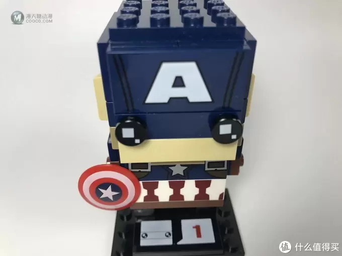 #剁主计划-北京# LEGO 乐高 拼拼乐:萌萌的大头 41589 美国队长 #剁主计划-北京# LEGO 乐高 拼拼乐:萌萌的大头 41589 美国队长