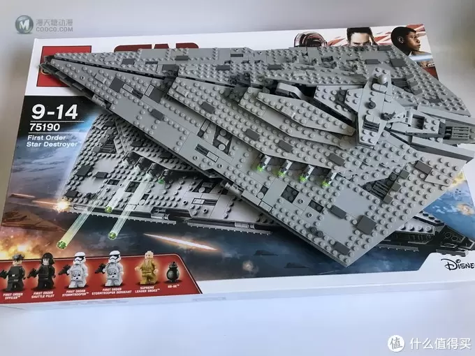 #本站首晒#我也有大宝剑了—LEGO 乐高 75190 第一秩序 歼星舰 #本站首晒#我也有大宝剑了—LEGO 乐高 75190 第一秩序 歼星舰
