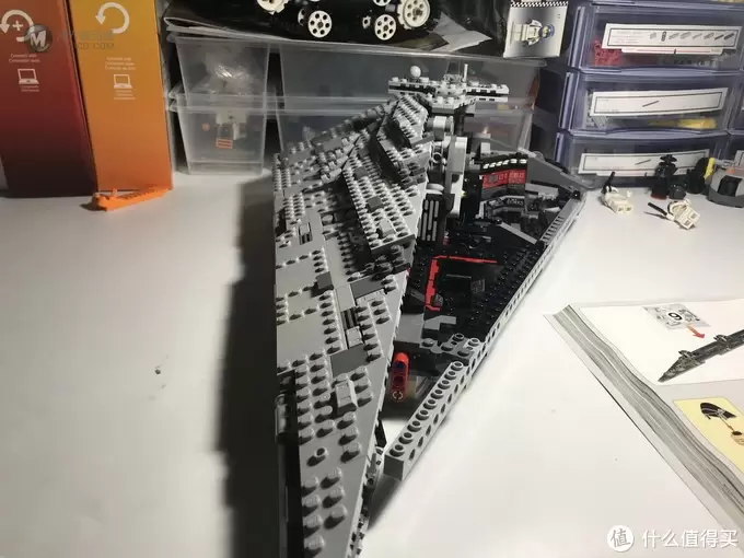 #本站首晒#我也有大宝剑了—LEGO 乐高 75190 第一秩序 歼星舰 #本站首晒#我也有大宝剑了—LEGO 乐高 75190 第一秩序 歼星舰