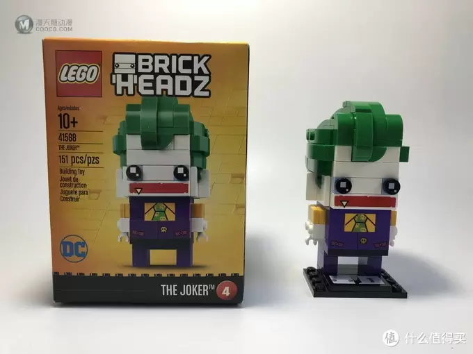 LEGO 乐高 拼拼乐:萌萌的大头 41588 小丑 LEGO 乐高 拼拼乐:萌萌的大头 41588 小丑