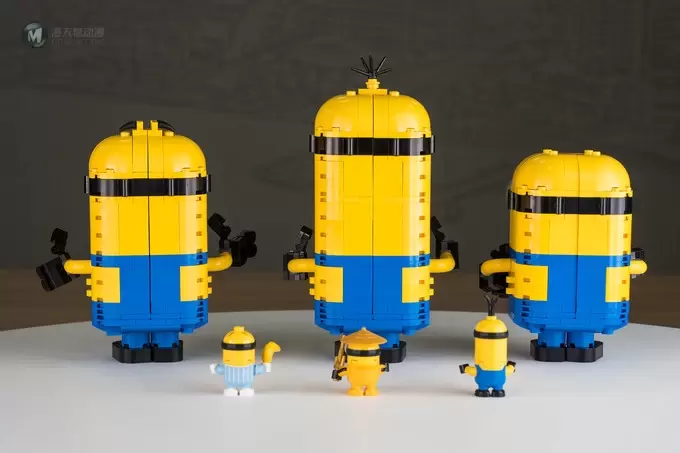 玩模总动员:LEGO 乐高 Minions小黄人系列 5款测评大集合 玩模总动员:LEGO 乐高 Minions小黄人系列 5款测评大集合