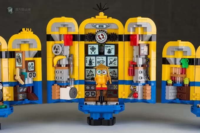玩模总动员:LEGO 乐高 Minions小黄人系列 5款测评大集合 玩模总动员:LEGO 乐高 Minions小黄人系列 5款测评大集合