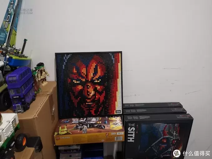 老杨的玩具仓库 篇五十五:LEGO 马赛克艺术画 31200 星球大战 西斯黑暗尊主 老杨的玩具仓库 篇五十五:LEGO 马赛克艺术画 31200 星球大战 西斯黑暗尊主