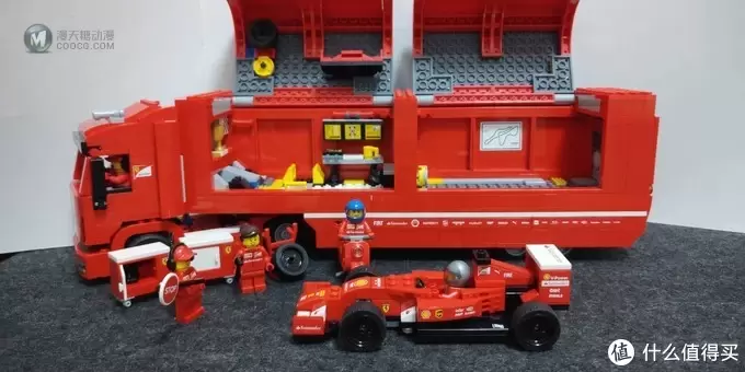 乐高手记 篇五十:这回来盒大的吧——LEGO 乐高 超级赛车系列 75913 法拉利车队 乐高手记 篇五十:这回来盒大的吧——LEGO 乐高 超级赛车系列 75913 法拉利车队