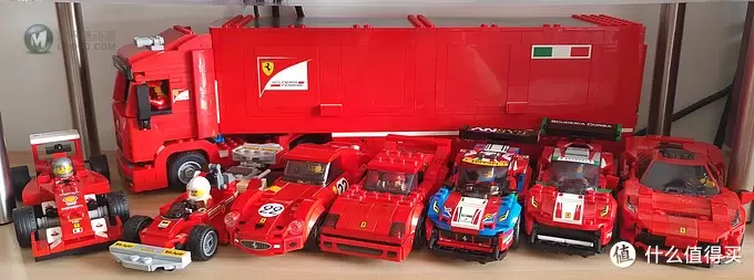 乐高手记 篇五十:这回来盒大的吧——LEGO 乐高 超级赛车系列 75913 法拉利车队 乐高手记 篇五十:这回来盒大的吧——LEGO 乐高 超级赛车系列 75913 法拉利车队