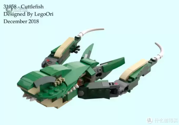 乐高 篇三:乐高31058凶猛霸王龙 (含图纸纠错) 乐高 篇三:乐高31058凶猛霸王龙 (含图纸纠错)