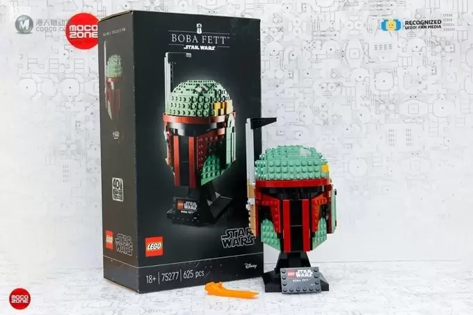 乐高星球大战系列新品75277波巴菲特头盔雕塑评测 乐高星球大战系列新品75277波巴菲特头盔雕塑评测
