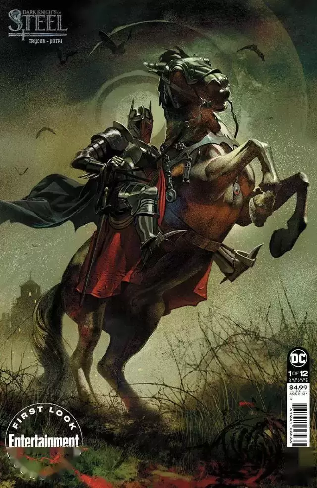 DC漫画公布全新异世界特刊「钢铁黑骑」 DC漫画公布全新异世界特刊「钢铁黑骑」