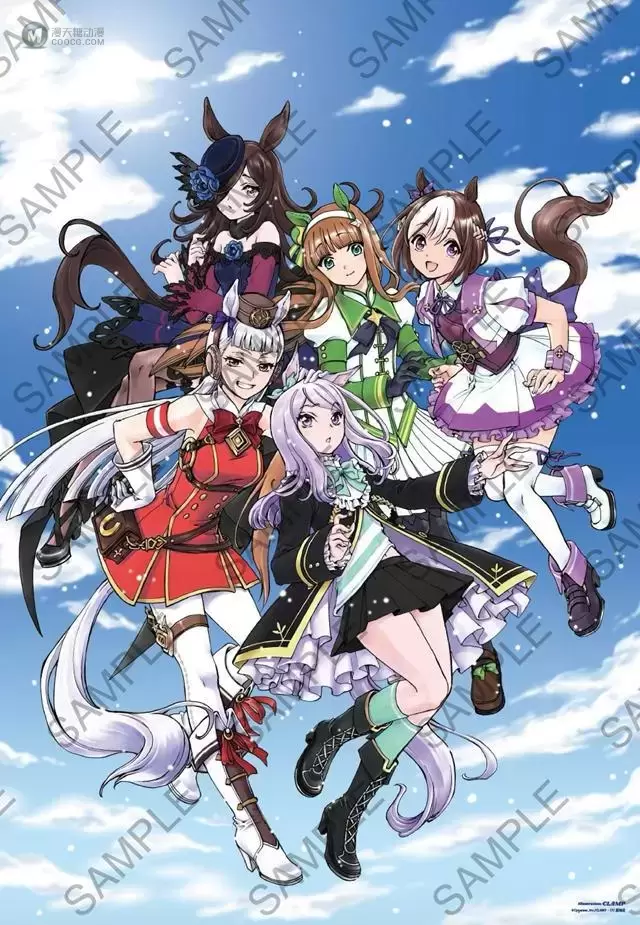 CLAMP最新「赛马娘」漫画选集第2卷封面&新头像公开 CLAMP最新「赛马娘」漫画选集第2卷封面&新头像公开
