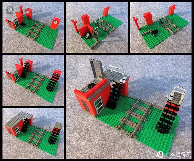 LEGO 10128 火车平交道口 LEGO 10128 火车平交道口