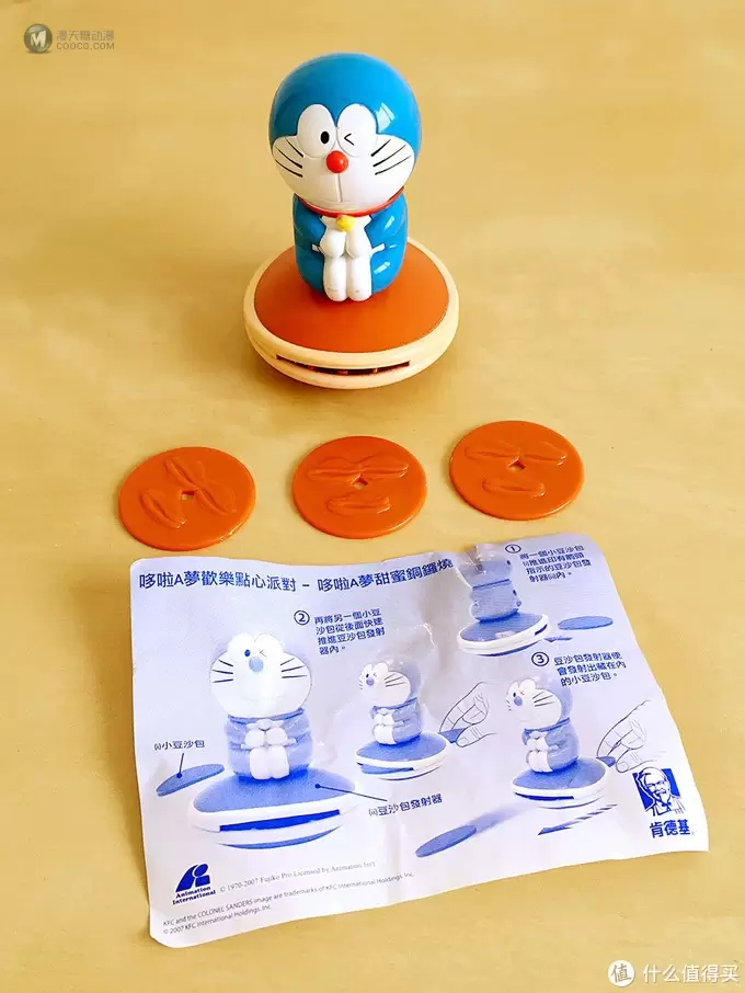 玩具测评丨KFC肯德基2006年哆啦a梦点心派对 玩具测评丨KFC肯德基2006年哆啦a梦点心派对