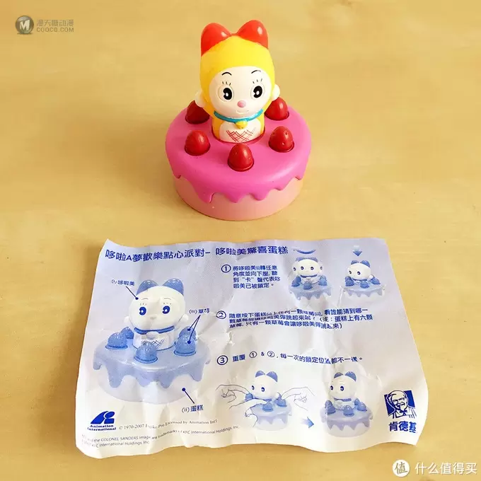玩具测评丨KFC肯德基2006年哆啦a梦点心派对 玩具测评丨KFC肯德基2006年哆啦a梦点心派对