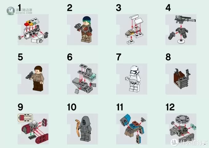LEGO砖家测评-乐高75184星战系列圣诞倒数日历 LEGO砖家测评-乐高75184星战系列圣诞倒数日历