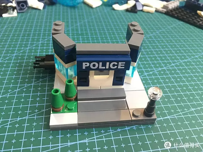开智积木迷你建筑大教堂+警察局 开智积木迷你建筑大教堂+警察局