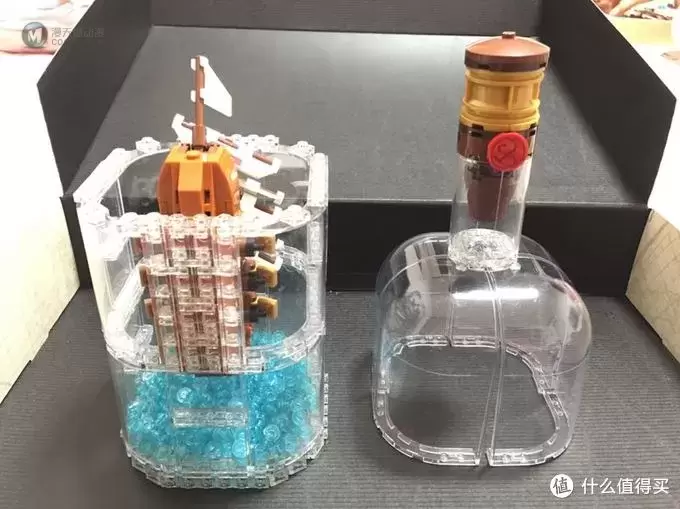 入手的第一套乐高ideas系列积木—LEGO 21313瓶中船开箱晒物 入手的第一套乐高ideas系列积木—LEGO 21313瓶中船开箱晒物