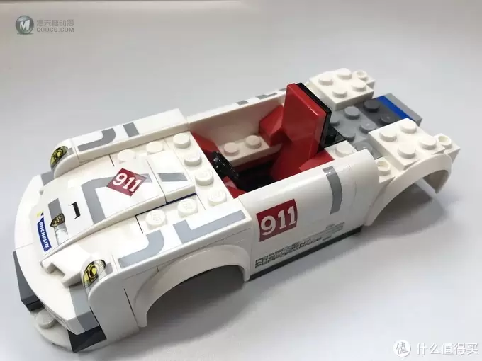 LEGO 乐高 拼拼乐 篇213:超级赛车 75912 之 2014款 Porsche 保时捷 911 RSR LEGO 乐高 拼拼乐 篇213:超级赛车 75912 之 2014款 Porsche 保时捷 911 RSR