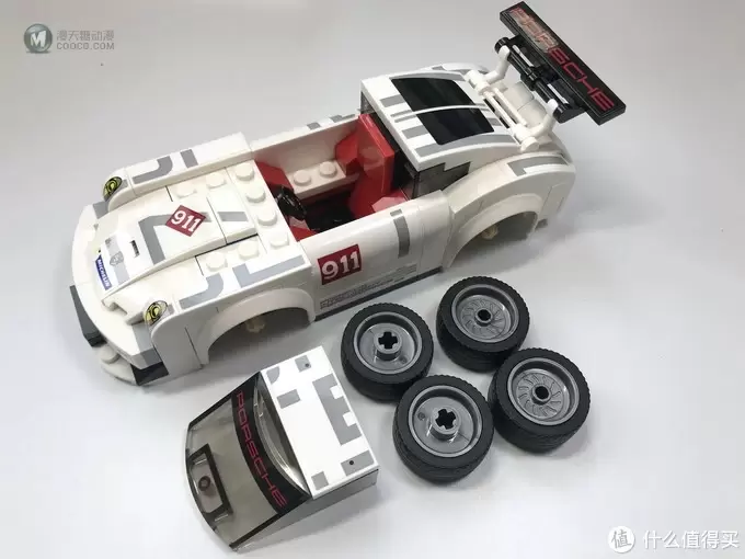 LEGO 乐高 拼拼乐 篇213:超级赛车 75912 之 2014款 Porsche 保时捷 911 RSR LEGO 乐高 拼拼乐 篇213:超级赛车 75912 之 2014款 Porsche 保时捷 911 RSR