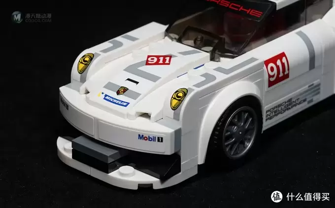 LEGO 乐高 拼拼乐 篇213:超级赛车 75912 之 2014款 Porsche 保时捷 911 RSR LEGO 乐高 拼拼乐 篇213:超级赛车 75912 之 2014款 Porsche 保时捷 911 RSR