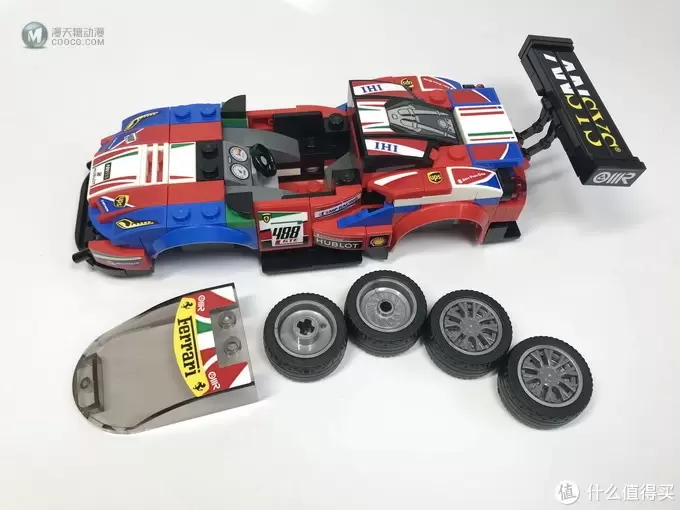 LEGO 乐高 拼拼乐 篇209:超级赛车 75889 之 法拉利 Ferrari 488 GTE LEGO 乐高 拼拼乐 篇209:超级赛车 75889 之 法拉利 Ferrari 488 GTE