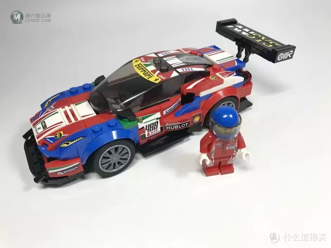 LEGO 乐高 拼拼乐 篇209:超级赛车 75889 之 法拉利 Ferrari 488 GTE LEGO 乐高 拼拼乐 篇209:超级赛车 75889 之 法拉利 Ferrari 488 GTE