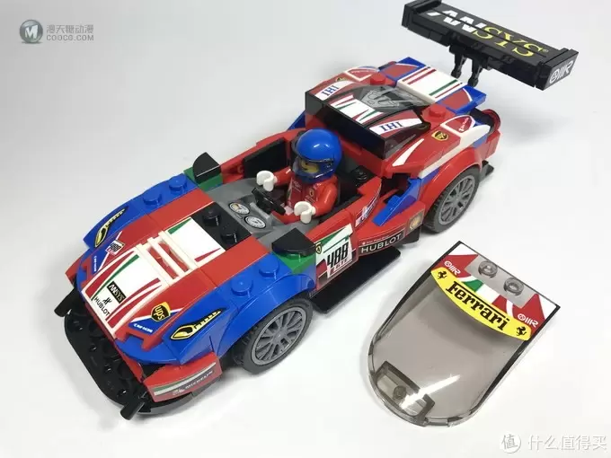 LEGO 乐高 拼拼乐 篇209:超级赛车 75889 之 法拉利 Ferrari 488 GTE LEGO 乐高 拼拼乐 篇209:超级赛车 75889 之 法拉利 Ferrari 488 GTE