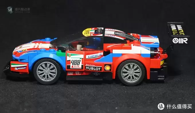 LEGO 乐高 拼拼乐 篇209:超级赛车 75889 之 法拉利 Ferrari 488 GTE LEGO 乐高 拼拼乐 篇209:超级赛车 75889 之 法拉利 Ferrari 488 GTE